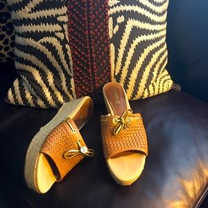 Tan Open Toe Sandals